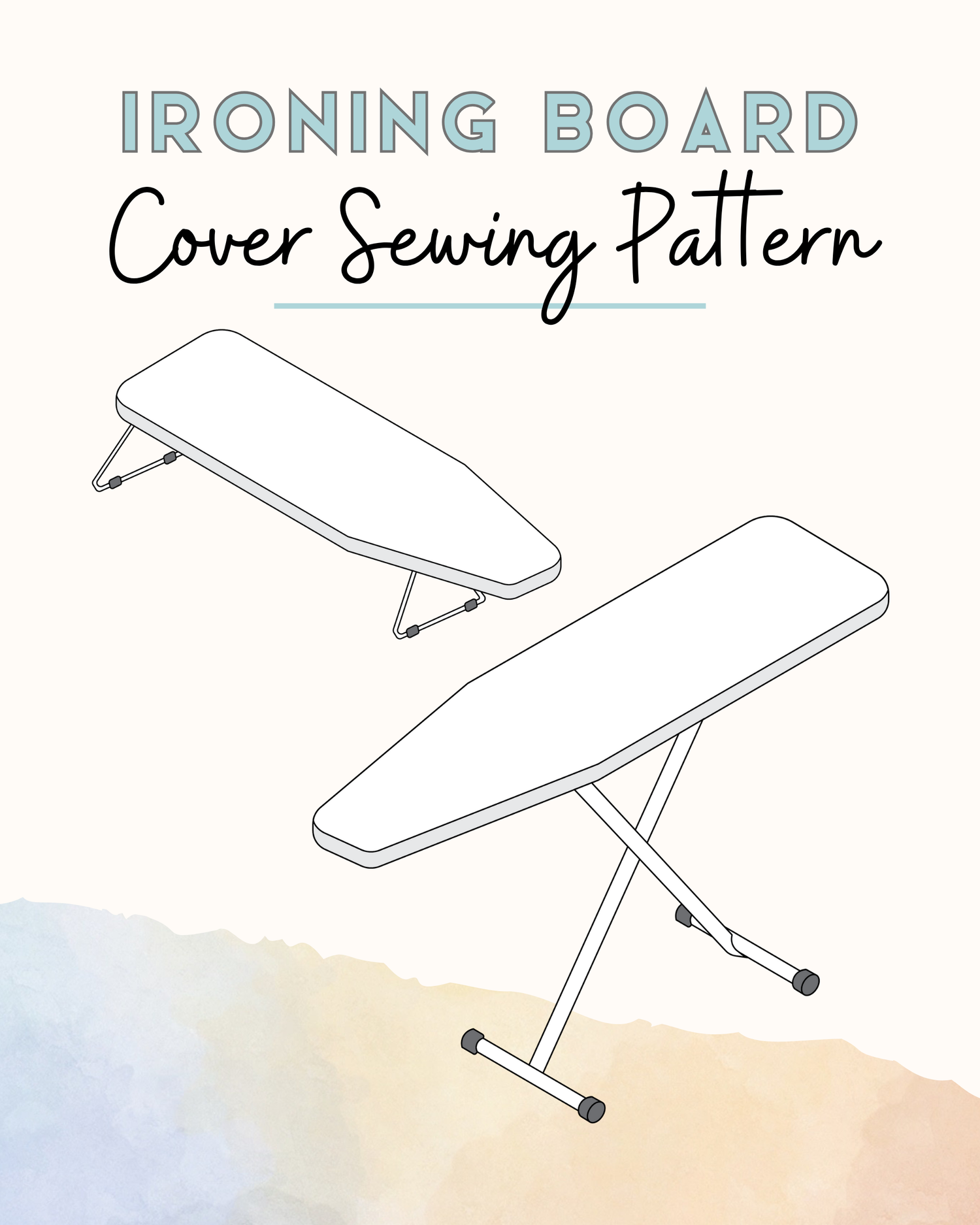 Ironing Board Cover Sewing Pattern