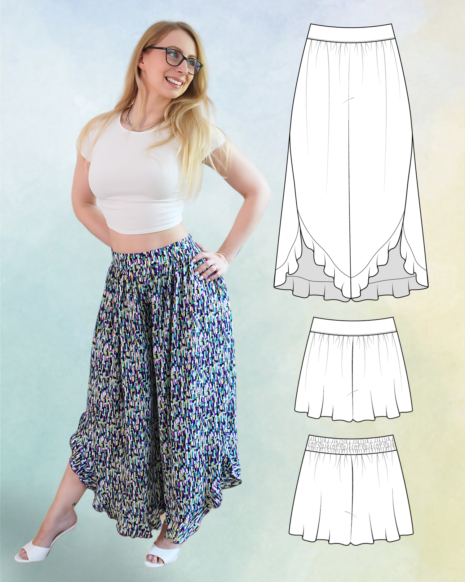 Casablanca Palazzo Pants