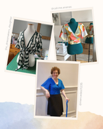 Collage of a Oacaxa Wrap Top sewists