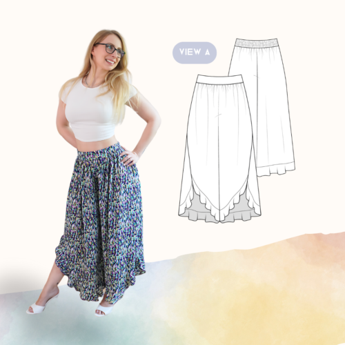 Casablanca Palazzo Pants Beginners Sewing Pattern