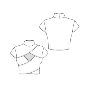 Manila Bodycon Crop Top Sewing Pattern