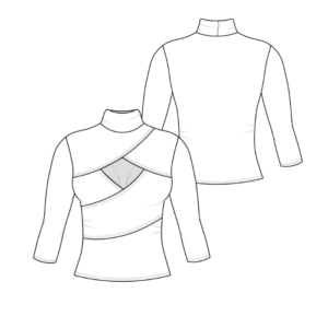 Manila Bodycon Top Sewing Pattern