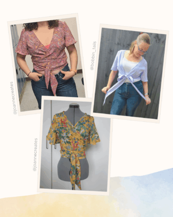 Wrap Blouse Sewing Pattern