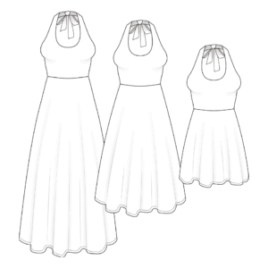 Havana Halter Dress Sewing Pattern