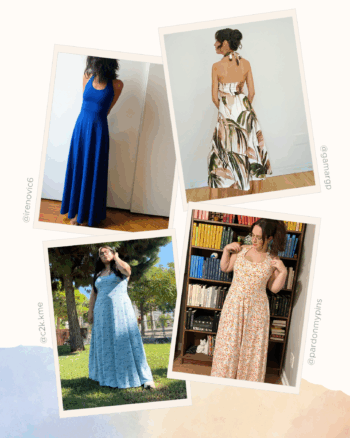 Halterneck Dress Sewing Pattern