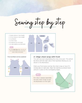 Manila Bodycon Dress Sewing Pattern